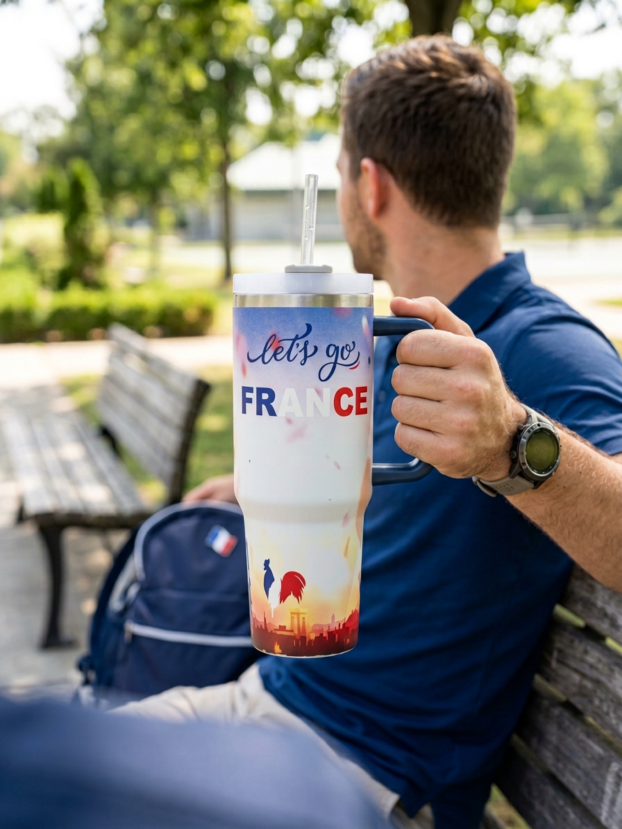 Gourde isotherme 1,2L - Edition FRANCE