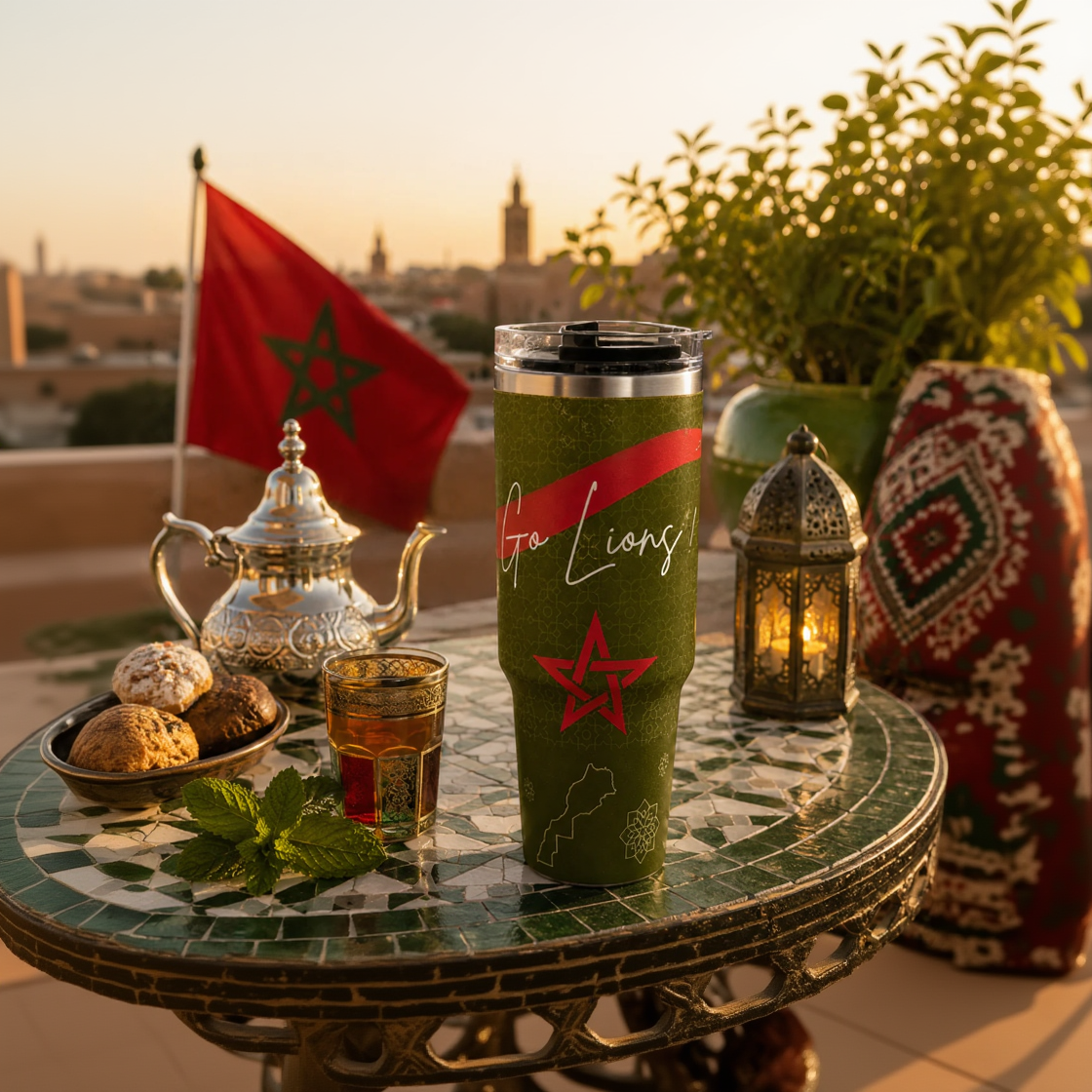 Gourde isotherme 1,2L - Edition MAROC
